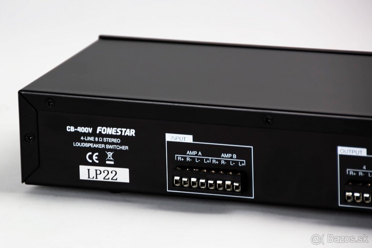 FONESTAR CB-400V / multiprepínač zosilňovačov a reprosústav - 8