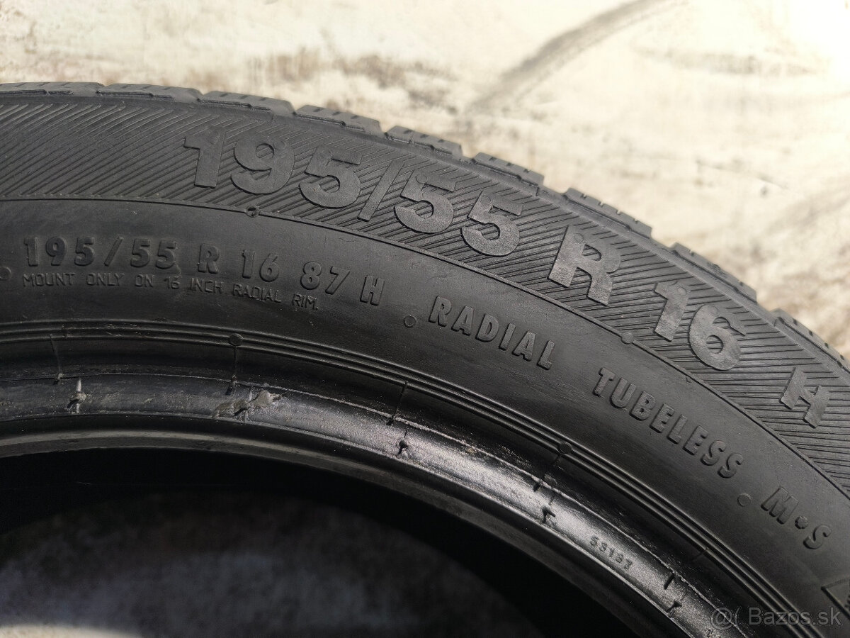 195/55 R16 Zimné pneumatiky Barum Polaris 4 kusy - 8