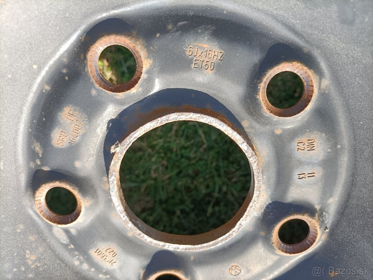 Plechové disky R16 5x112 - 8