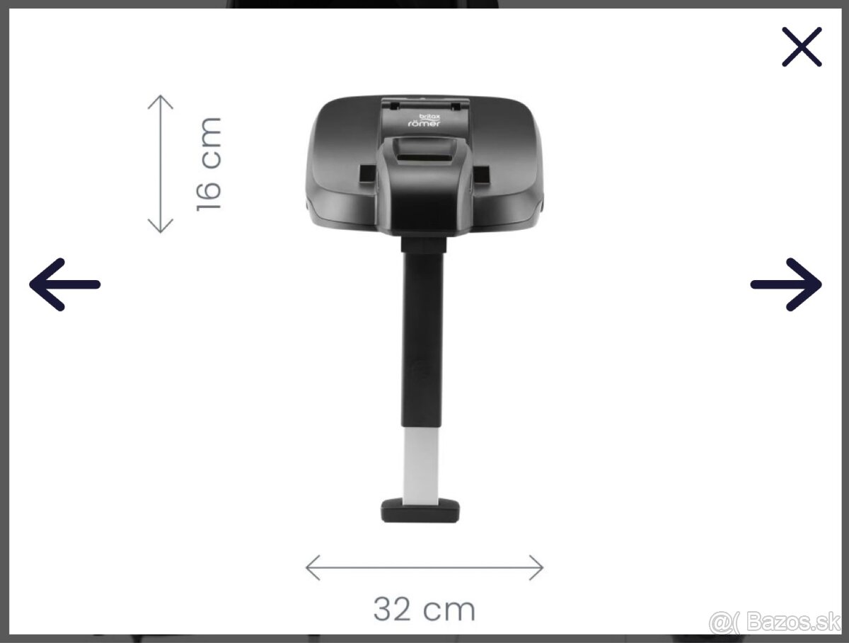 NOVÉ BRITAX RÖMER Autosedačka vajíčko + základňa - 8