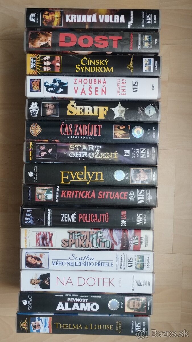 Predám VHS kazety - 8