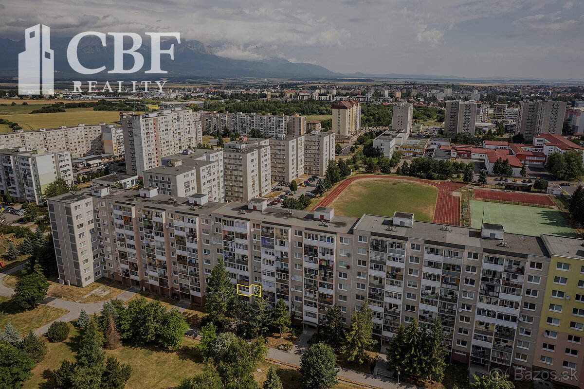 PRENÁJOM 1-izbový byt s balkónom, po rekonštrukcii Poprad - 8