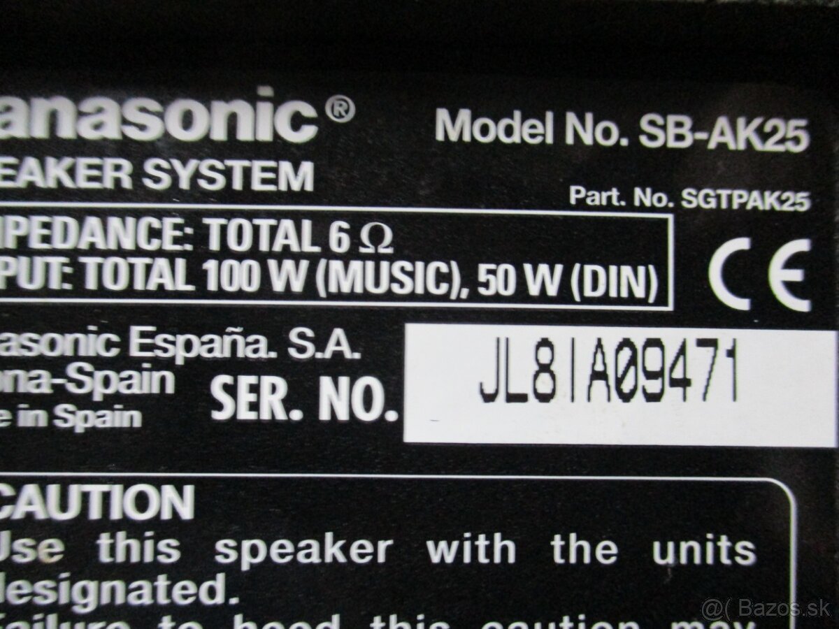 PANASONIC SB-AK25 - 8