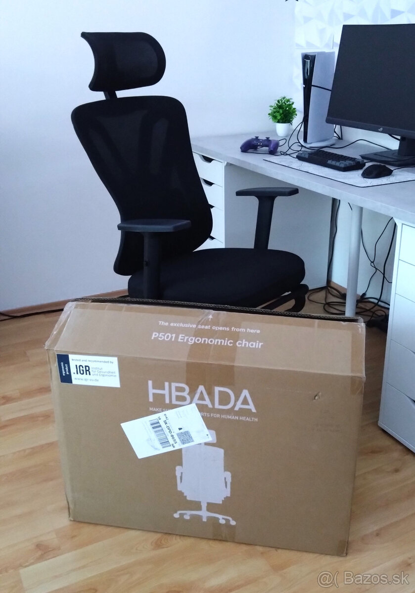 ergonomické kreslo Hbada - 8