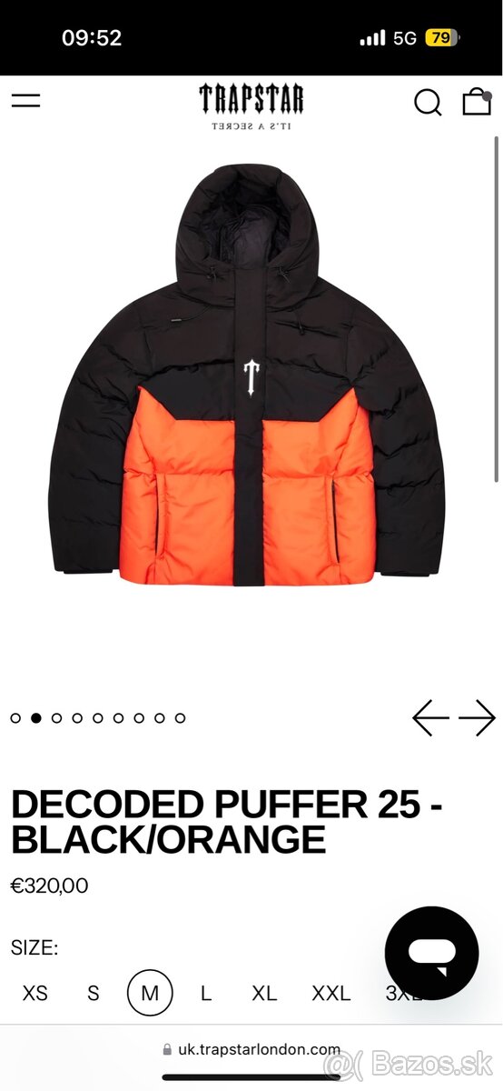 Trapstar Decoded Puffer 25 – Black/Orange - 8