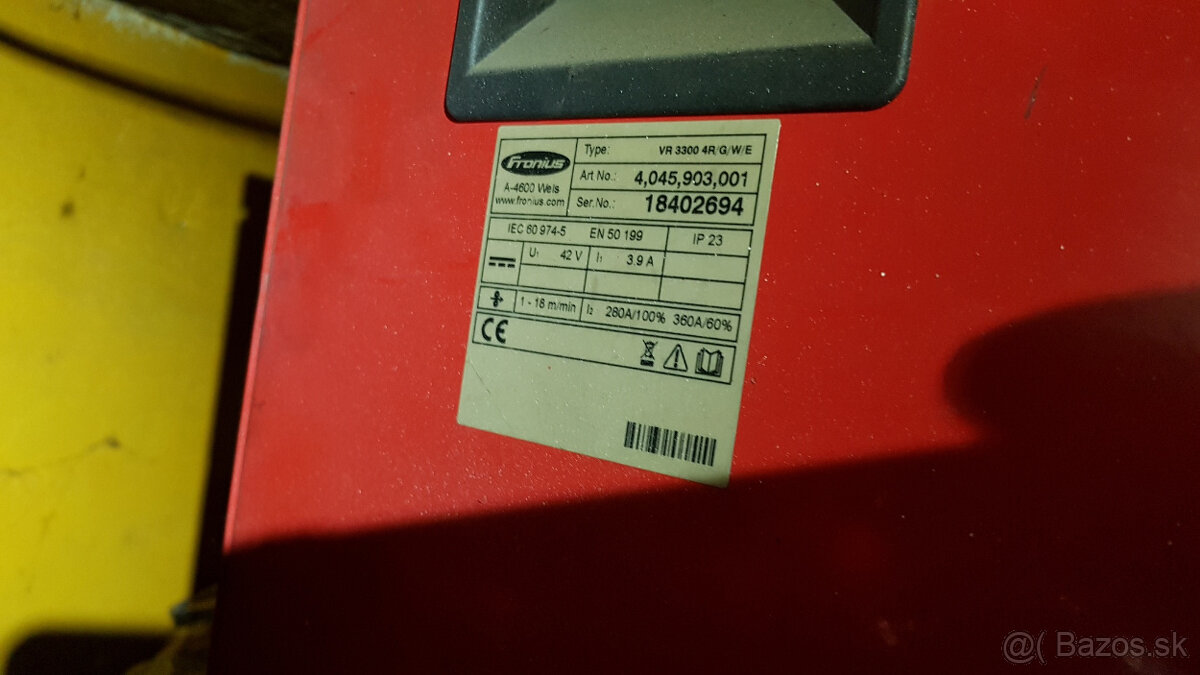 zvaračka Fronius Vario Synergic 4000 - 8