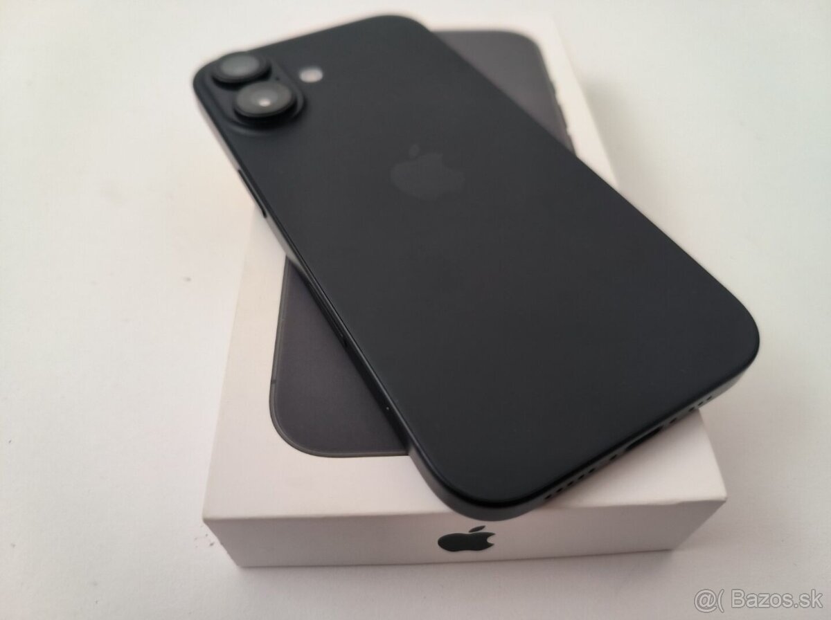 apple iphone 16 128gb Midnight / Batéria 95% - 8