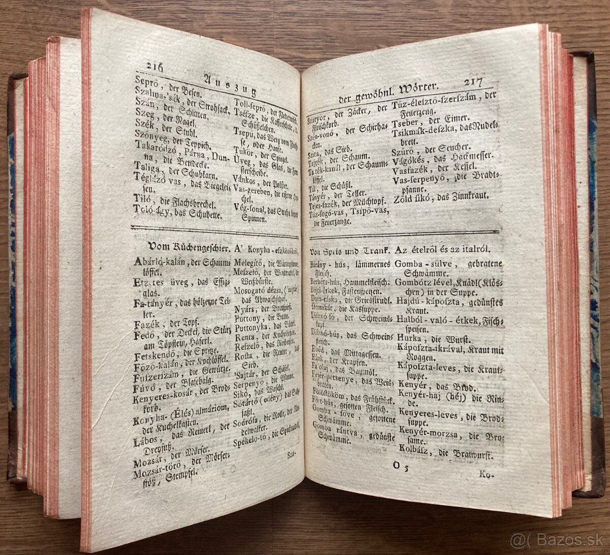 (Bél Mátyás) Meliböi: Ungarischer Sprachmeister, 1787 - 8