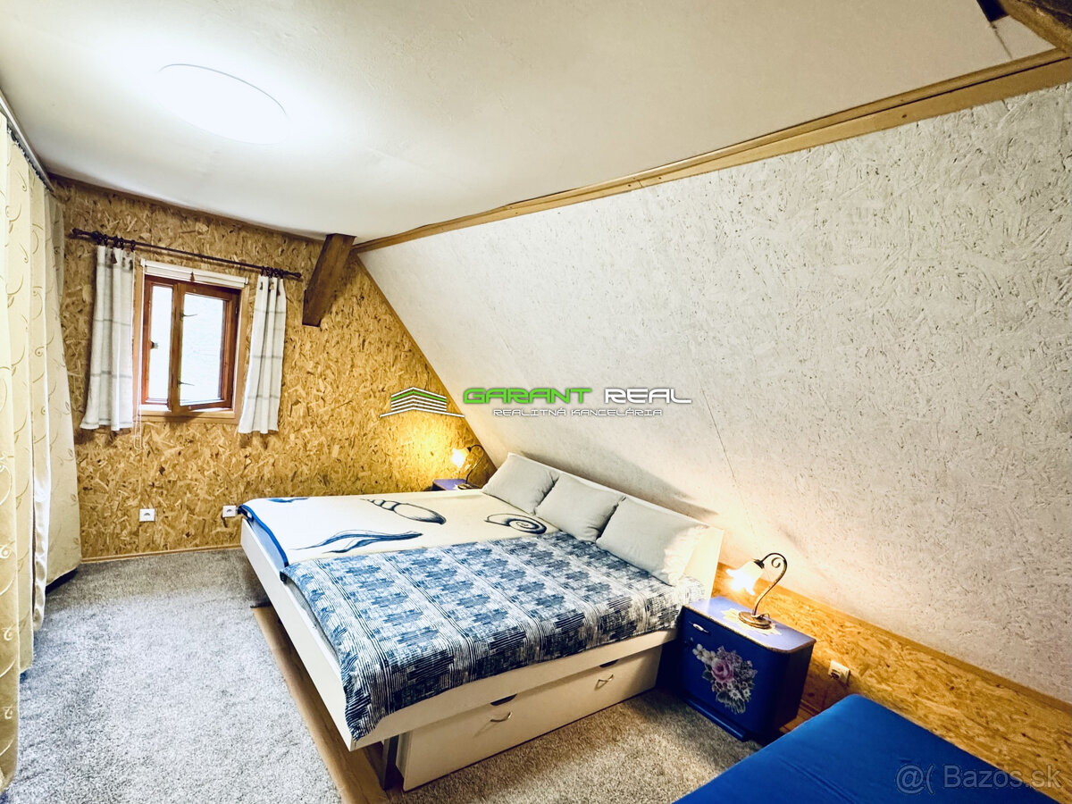 Predaj chalupa, 134 m2, pozemok 446 m2, Važec, ul. Vyšná - 8