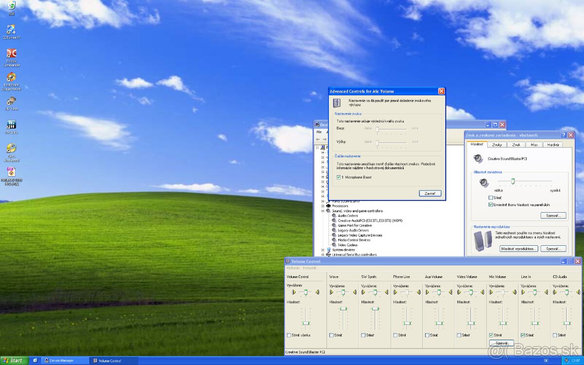 Staršie testované PCI zvukové karty - 8