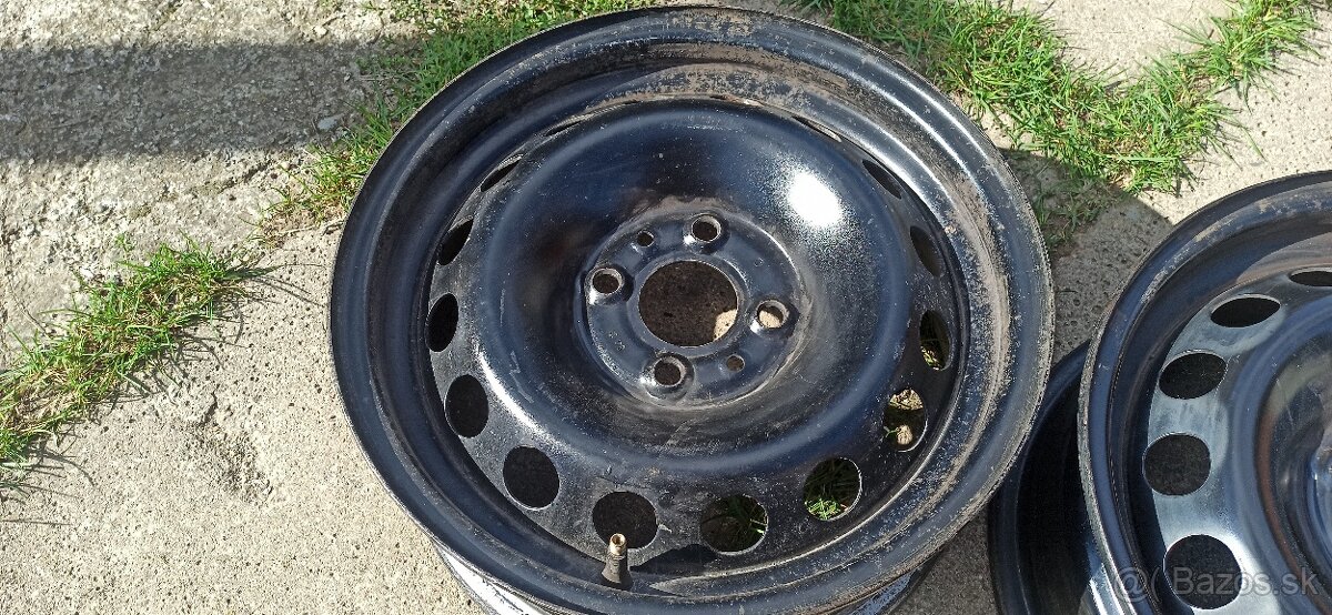 Predám plechové disky 4x98 R14 - 8