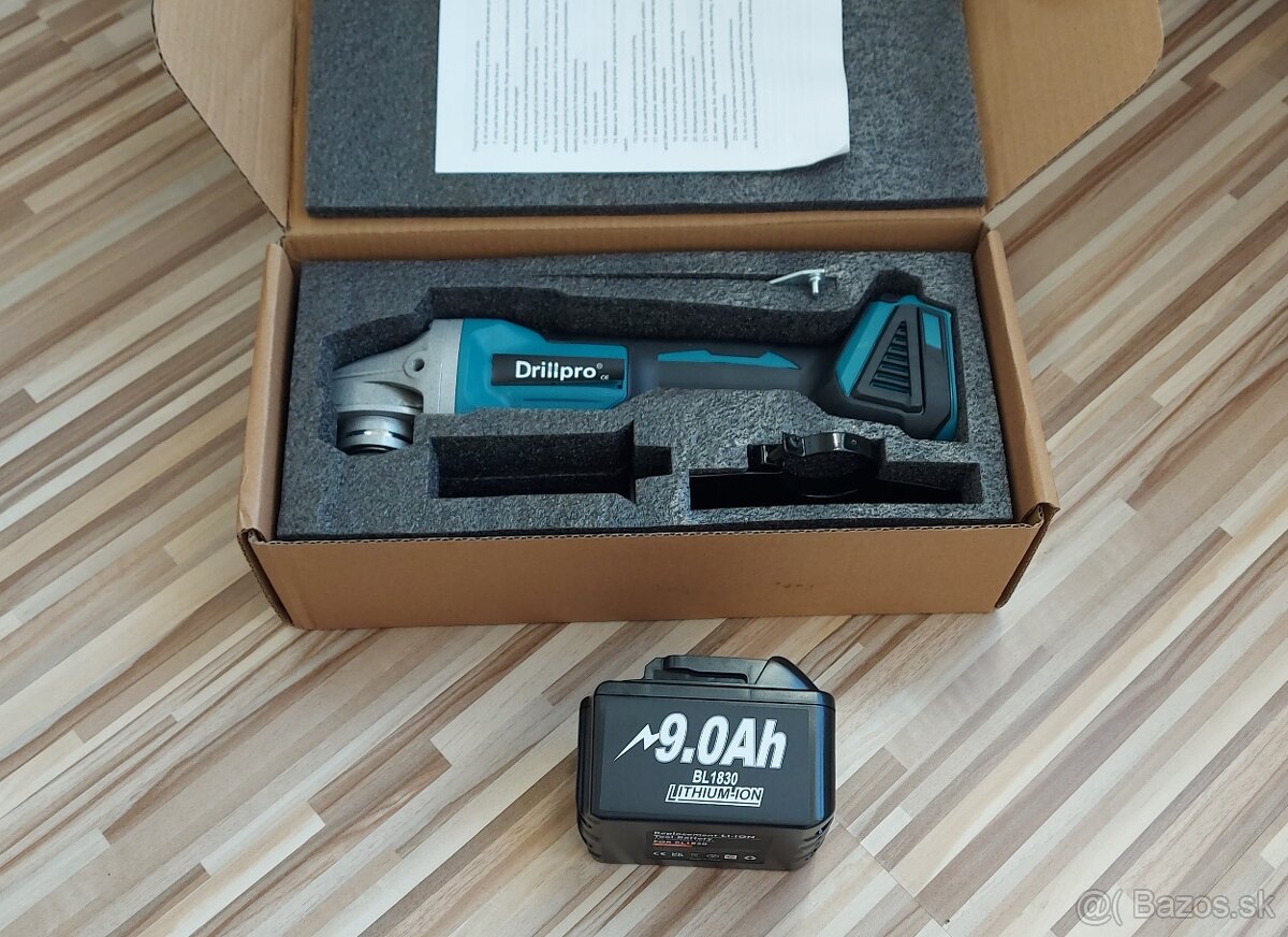 Aku flex ø125mm, 4 rýchlosti otáčok, 18V, bez Aku (Makita). - 8