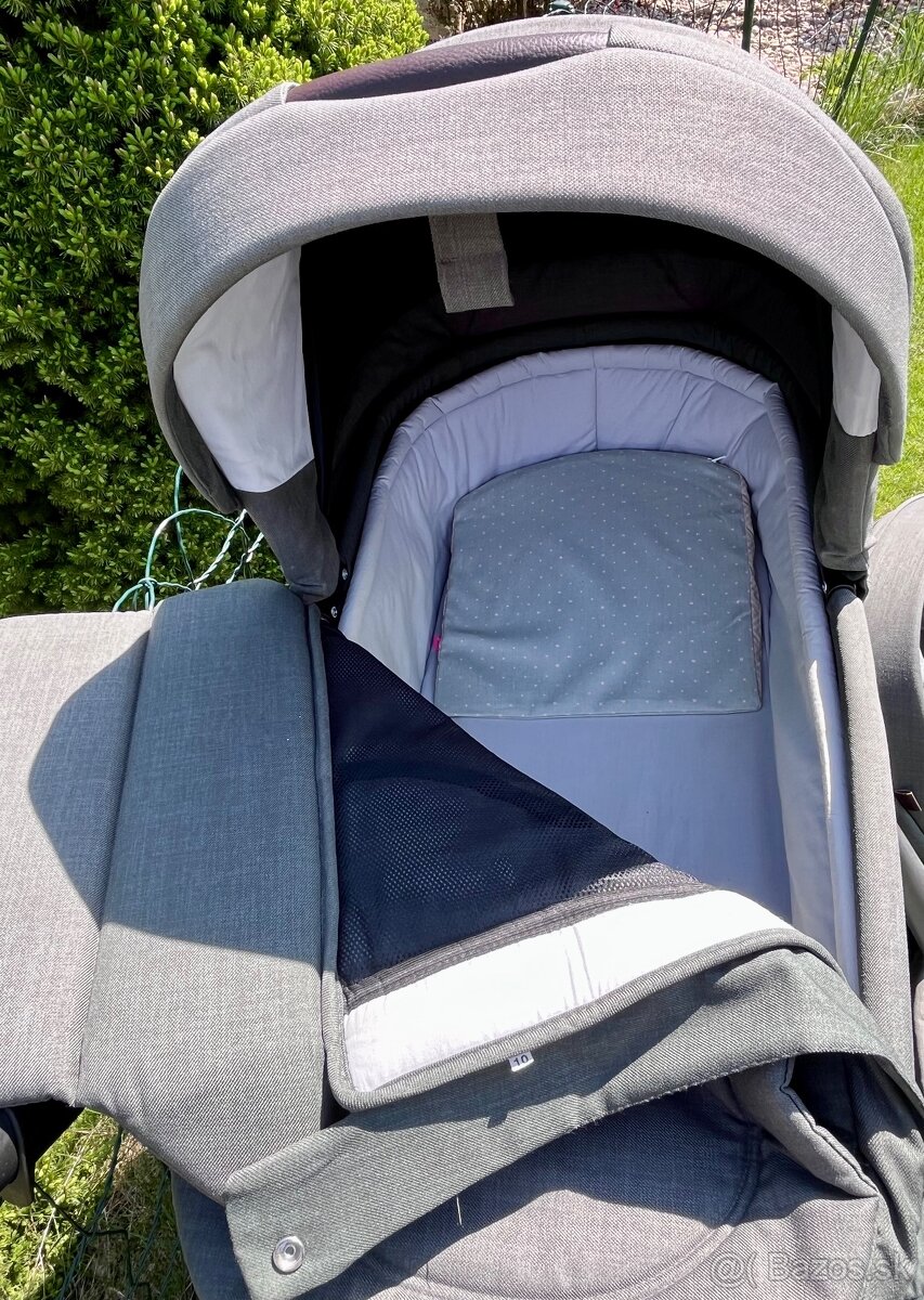 Úžasný kočiar Roan Bloom dark green + vajíčko ZDARMA - 8