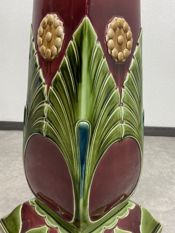 Secesný stojan na kvety - 8