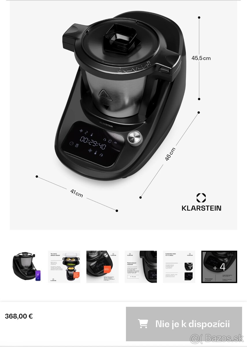 Aria smart kuchynský robot - 8