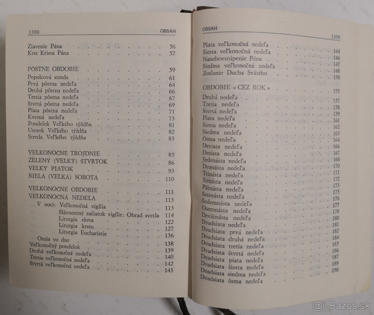 Nedeľný Misál 1982 - 8