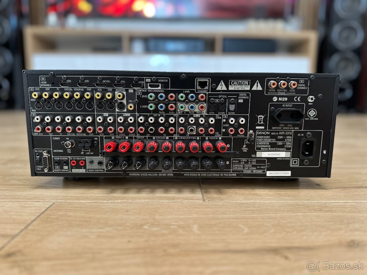 Denon AVR-3310 - 8