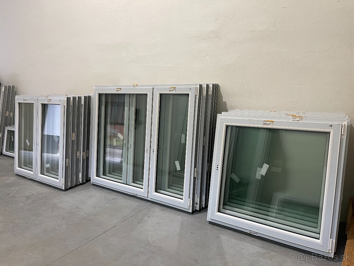 Plastové okná,biele,nové - 8