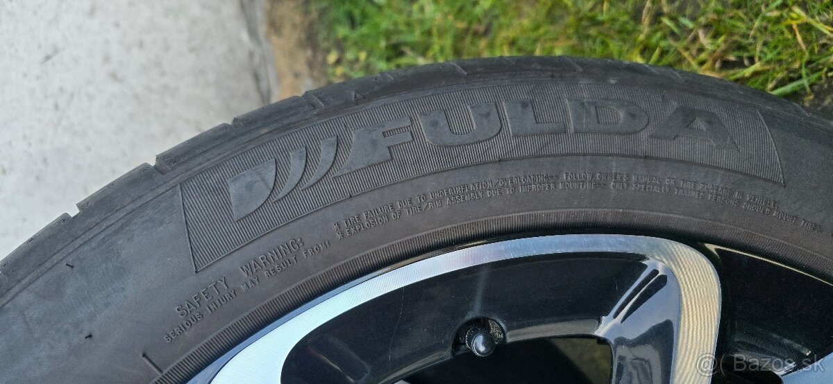 5x108 r17,7J,et50,Citroen-205-55-Fulda-2025 7mm - 8