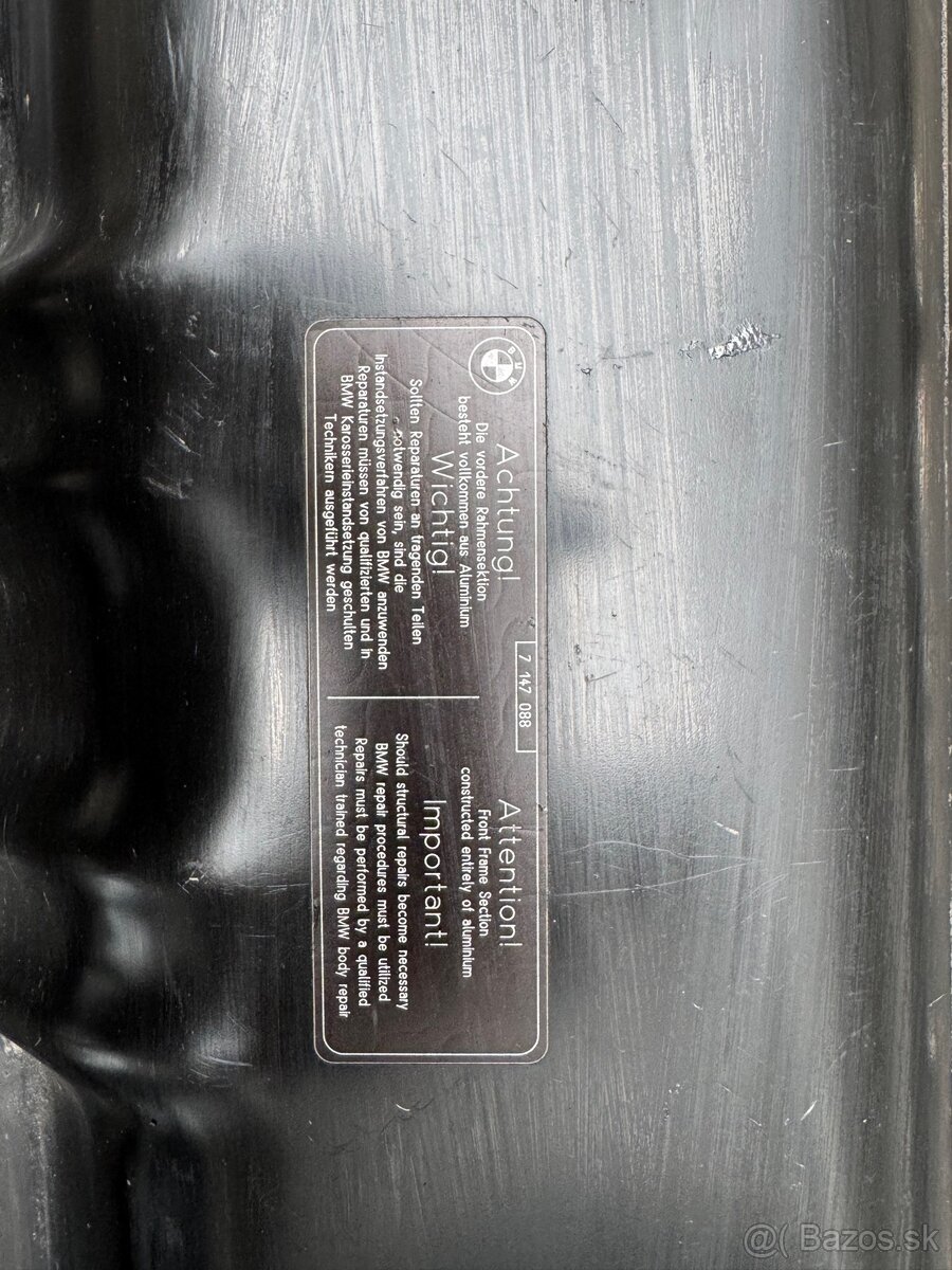 BMW 5er E60 (2010) – predný komplet rám - 8