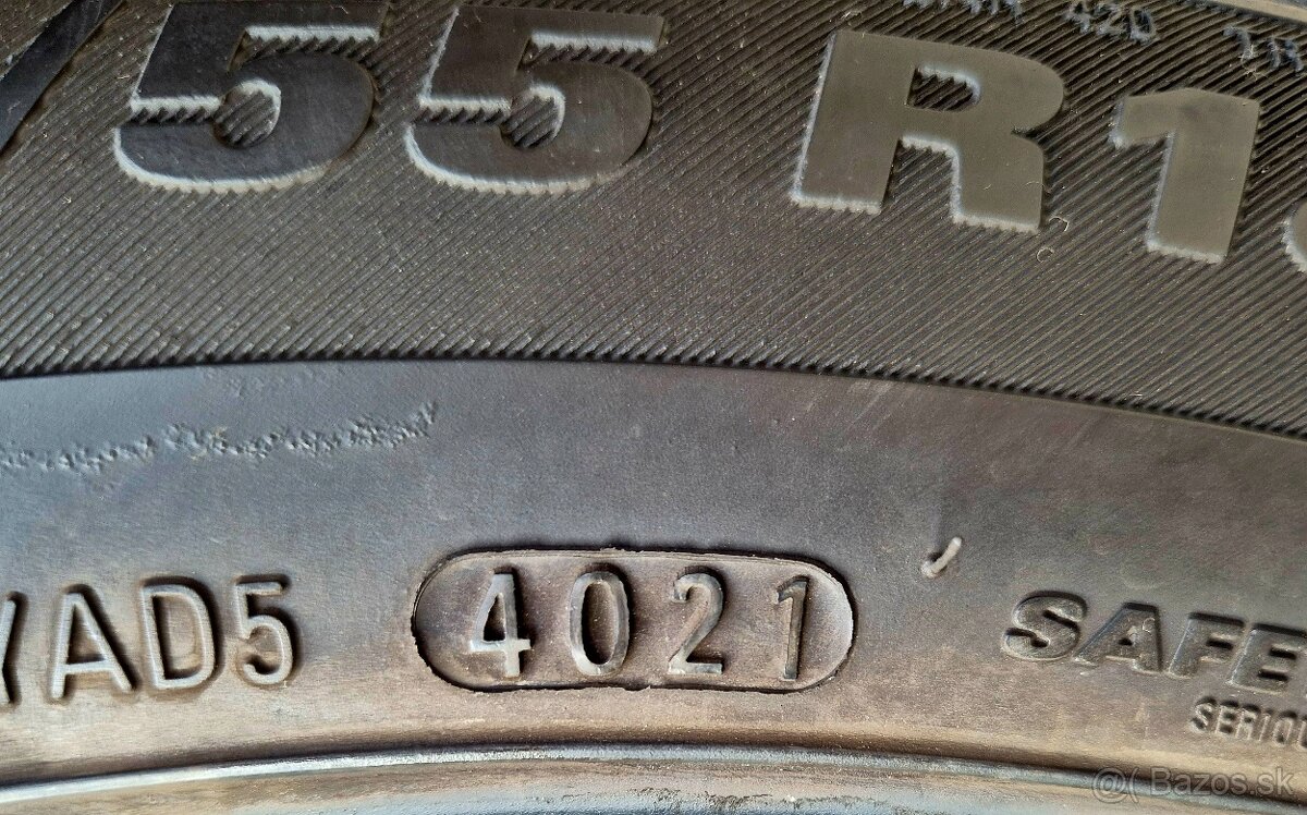Predám letné pneu KUMHO 235/55 R18 - 8