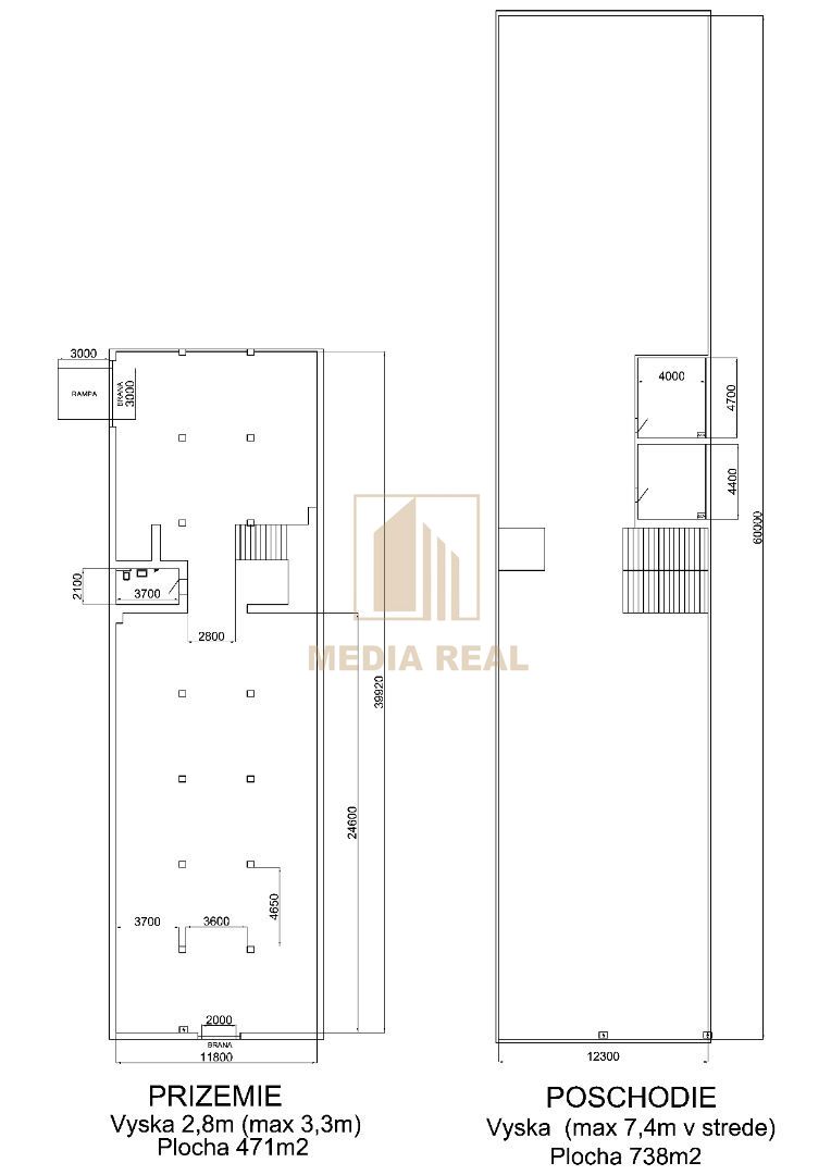 Sklady, hala na prenájom - skladové priestory Nové mesto nad - 8