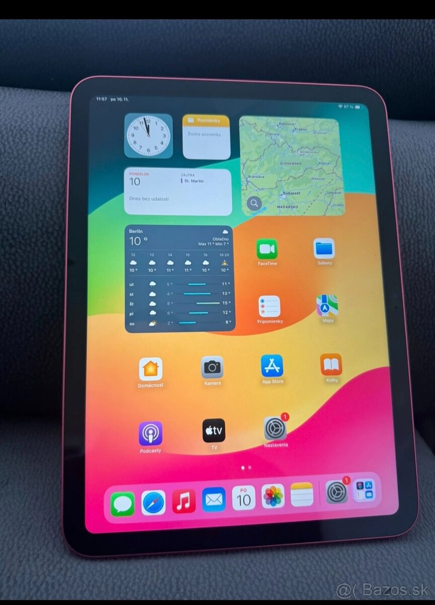 Apple ipad 10.Gen 10.9" 64 GB WiFi Pink - 8