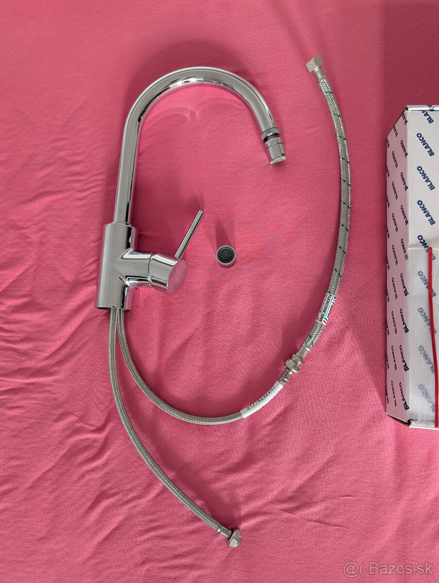 Kuchynská drezová batéria páková Blanco MIDA chrómová 517742 - 8