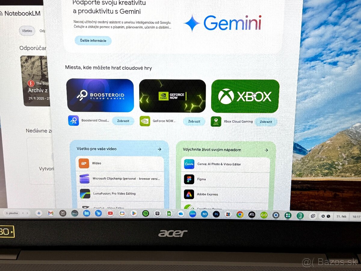 Chromebook 15,6", 8GB /128GB, dotyk / záruka 3.5 roka - 8