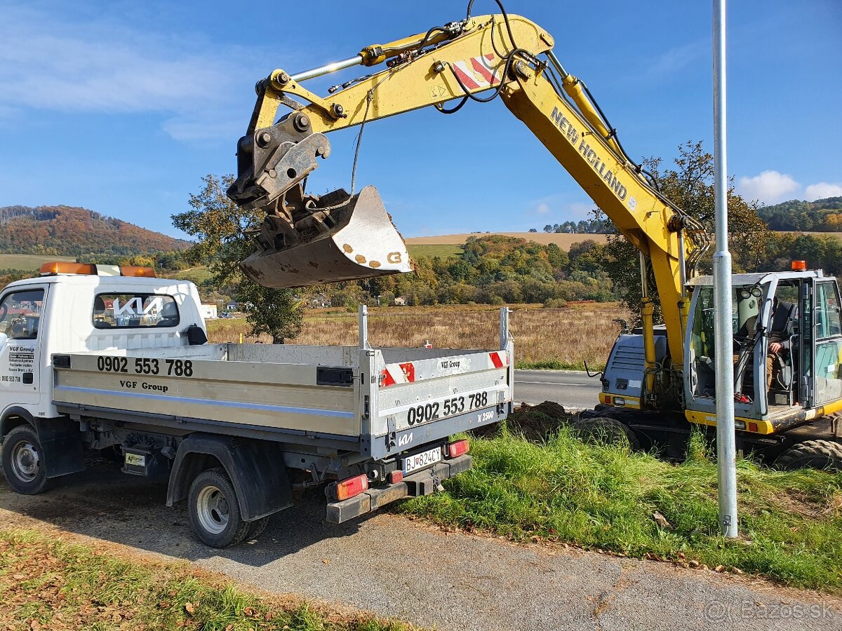 Na veľké pásové bagre zháňam prácu 12 ročná prax - 8