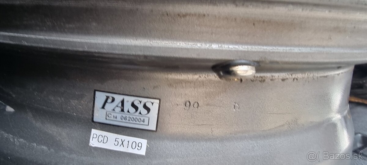 Predám elektrony 5x109/108/110 R16 Rozmer: 7Jx16 ET40 - 8