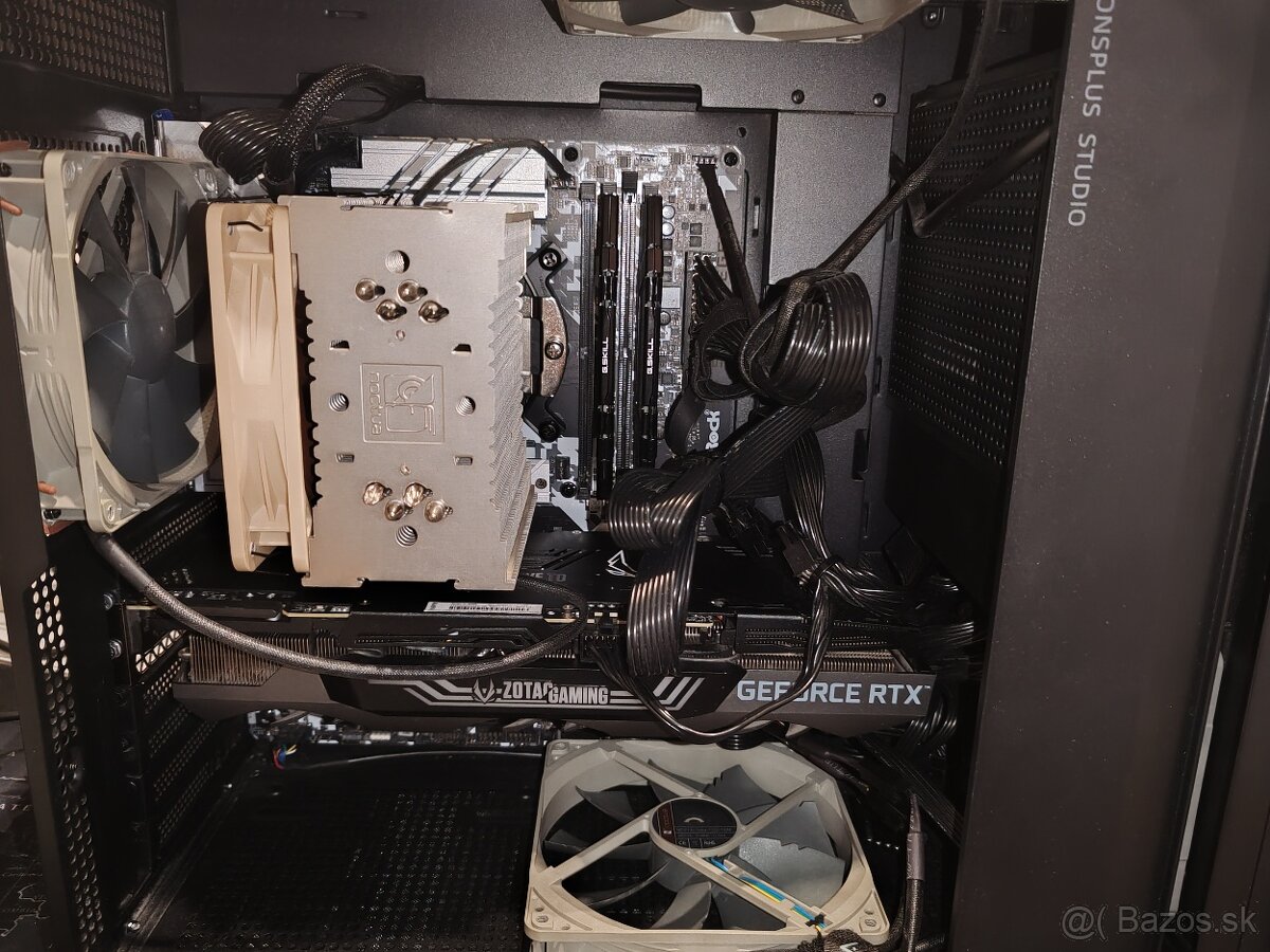 Predám výkonný PC I9 14900KF s GPU Zotac 3090, 64GB RAM - 8