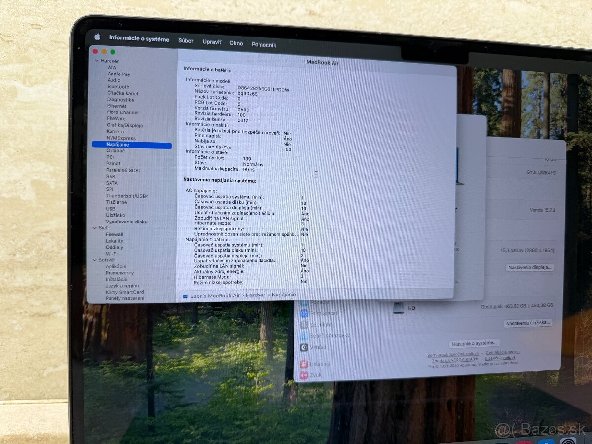 MacBook Air 15,3", M3, 16GB, 512GB - 8