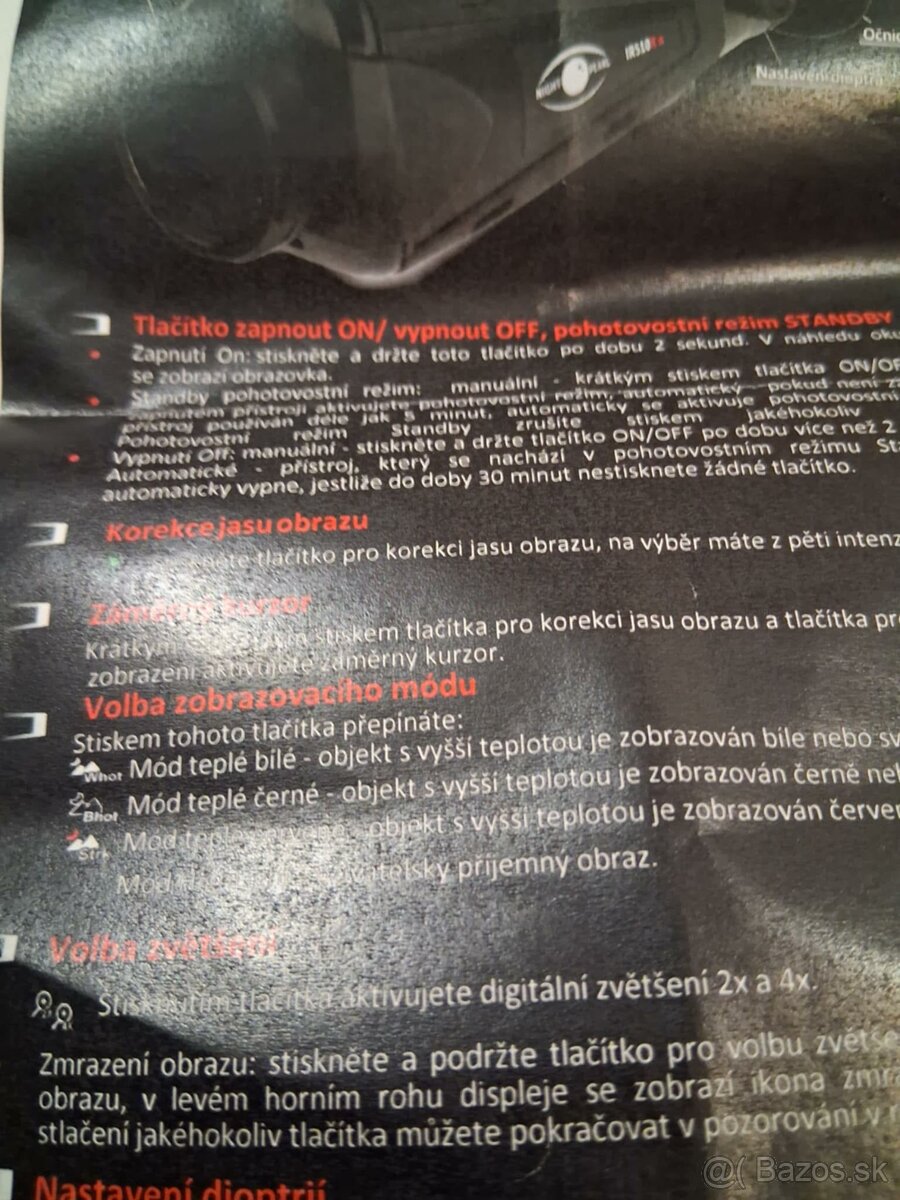 Thermo vision nihgt pearl ir510x n - 8