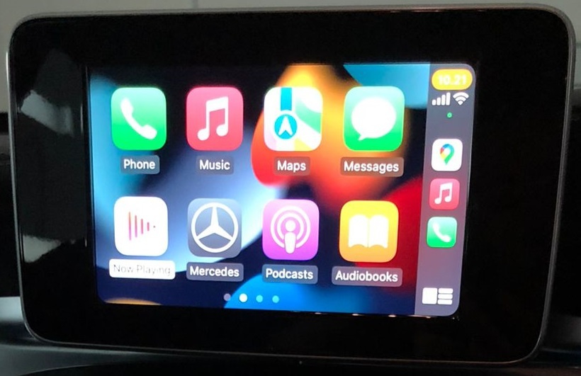 Mercedes-Benz Apple CarPlay a Android Auto + Mapy Bratislava - 8