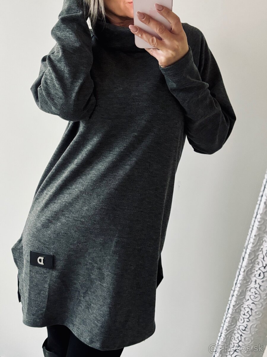 Damsky predlženy rolak grey D - 8