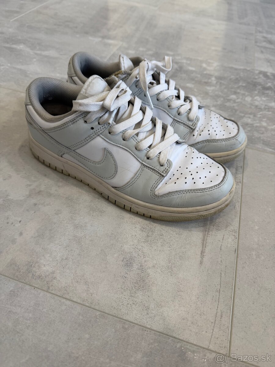 Nike dunk white/grey tenisky - 8