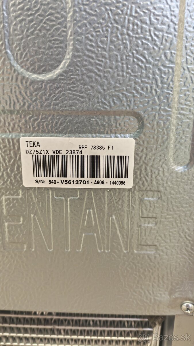 NOVÁ Chladnička s mrazničkou TEKA - 8