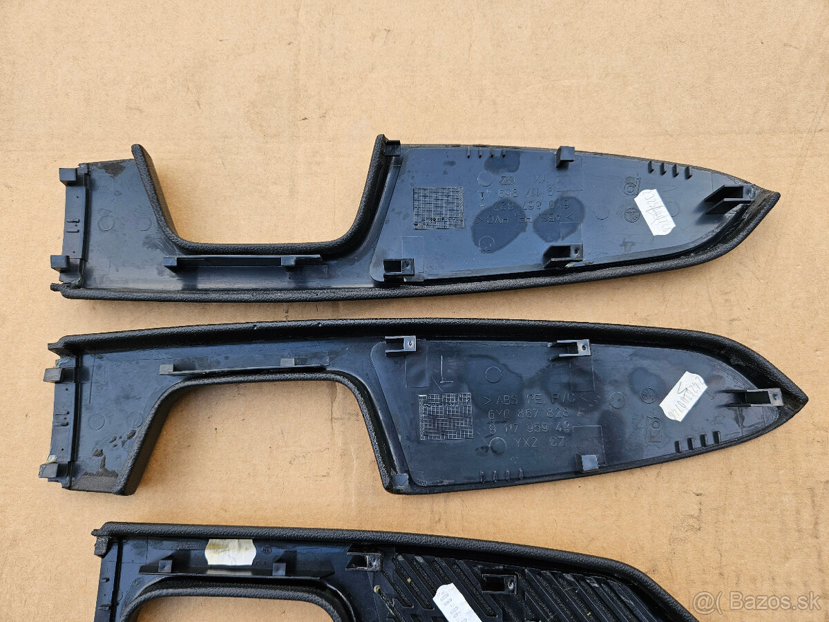 Škoda Fabia 1 mäkčené madlá Elegance sada - 8