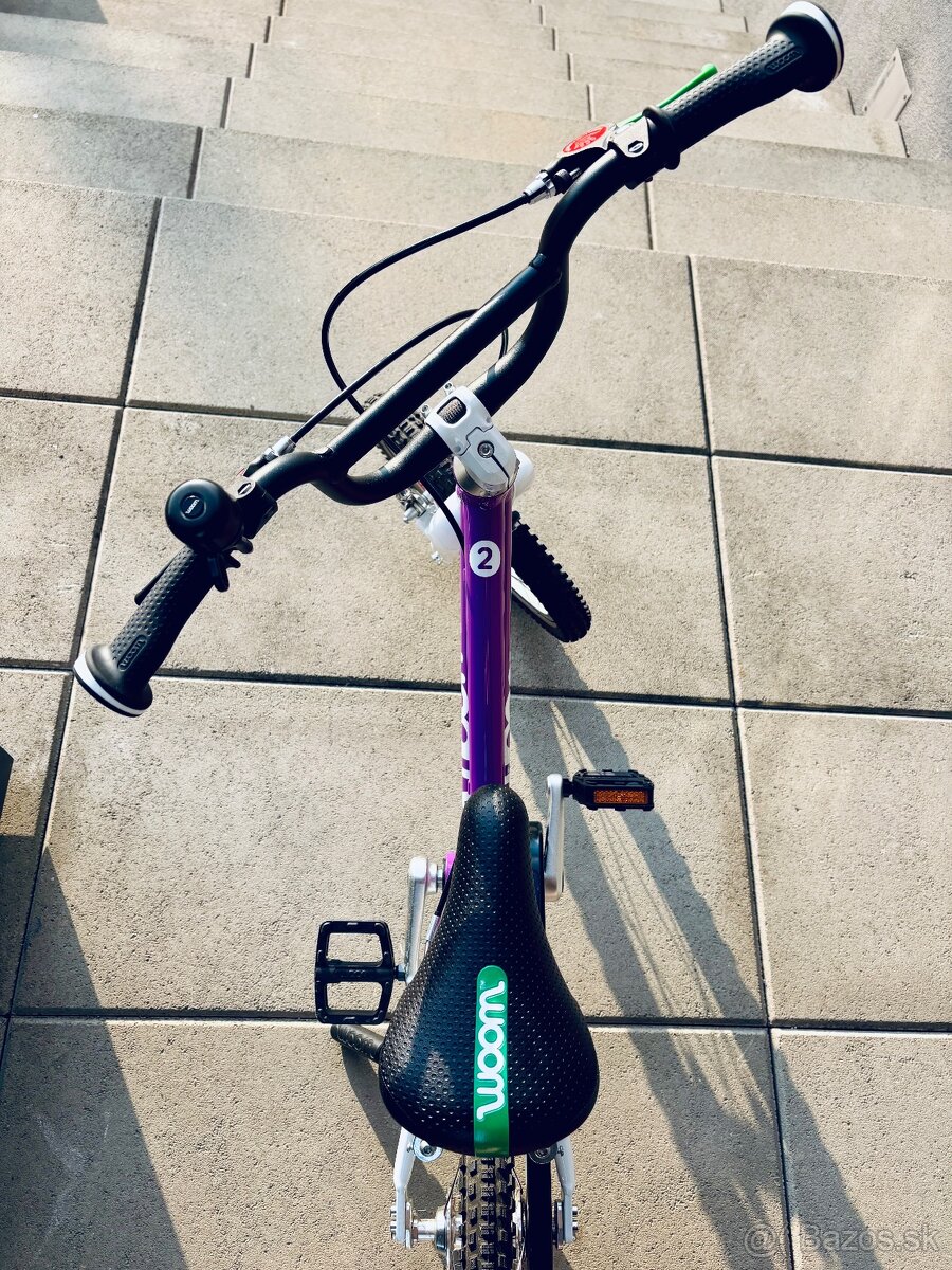 Detský bicykel Woom 2, 14” s príslušenstvom - 8
