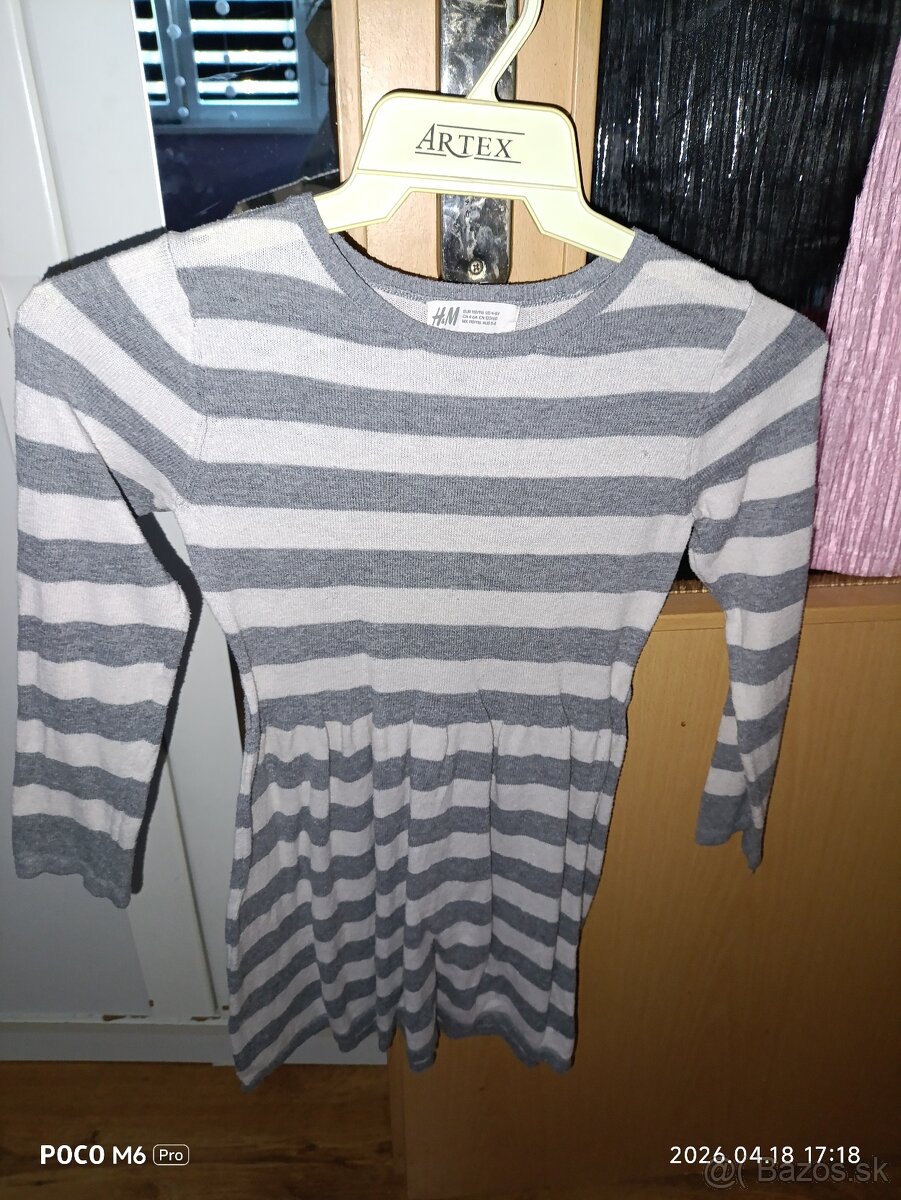 Šaty 122/128 a sukničky 116/122 - 8