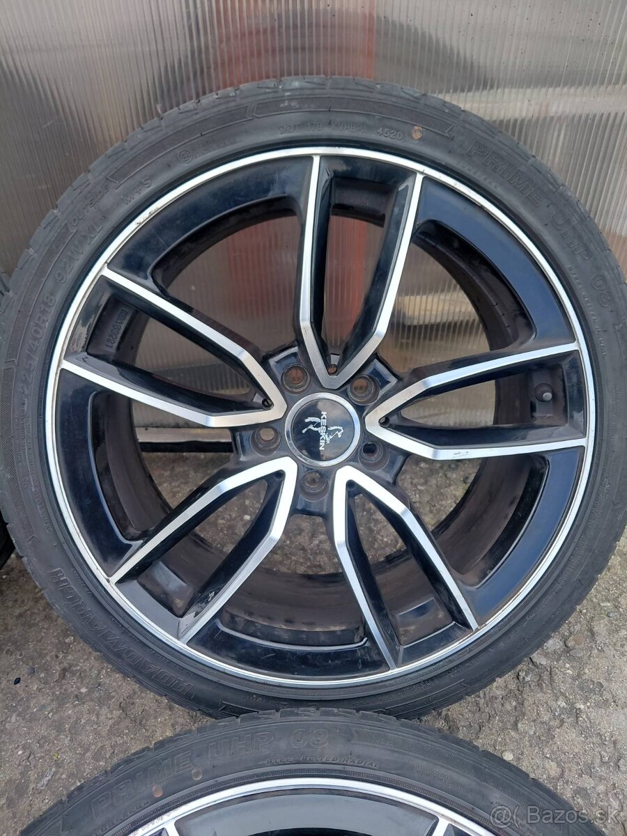 Sada diskov 5x112R18+ letné pneu 225/40R18 - 8