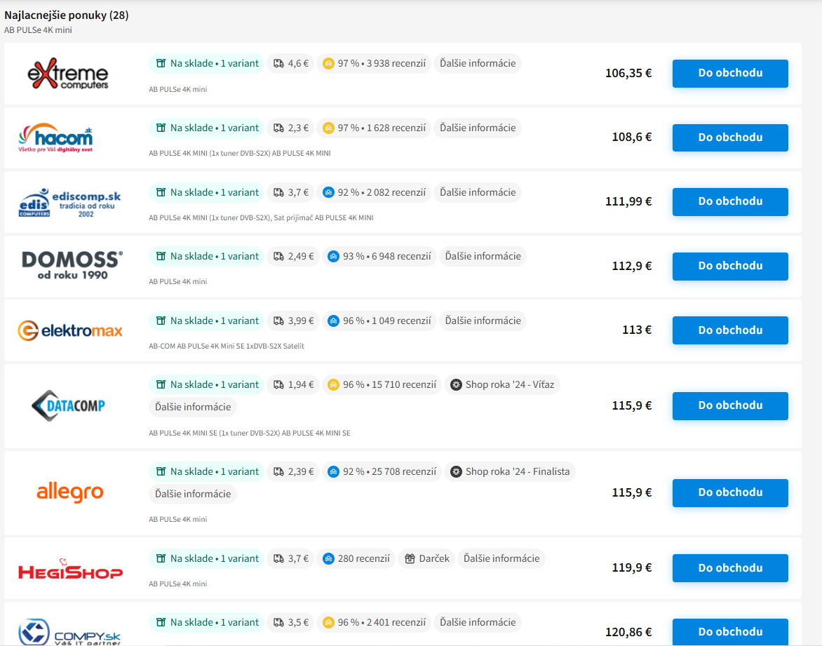 Satelitný prijímač PULSe 4K Mini - 8