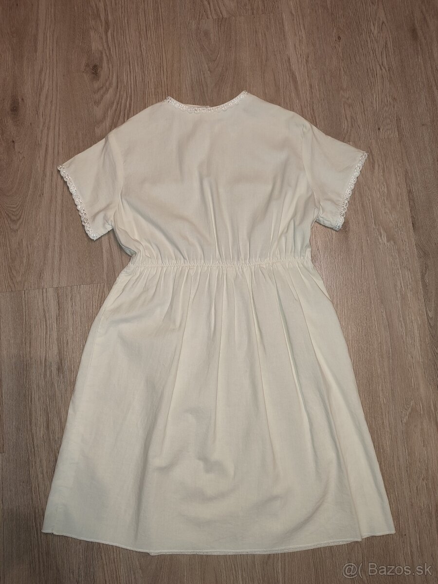 Dievčenské ľanové šaty - 8