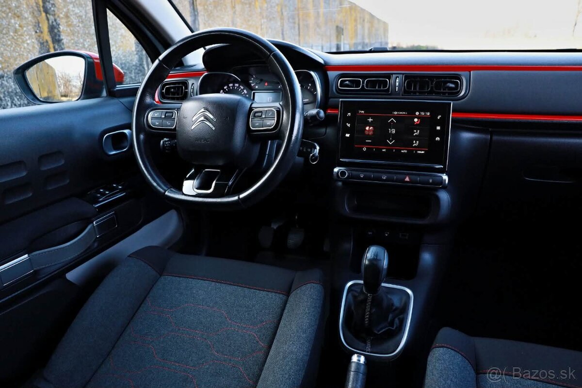 Citroën C3 1.2 PureTech 2018 – TOP farba, nová STK - 8