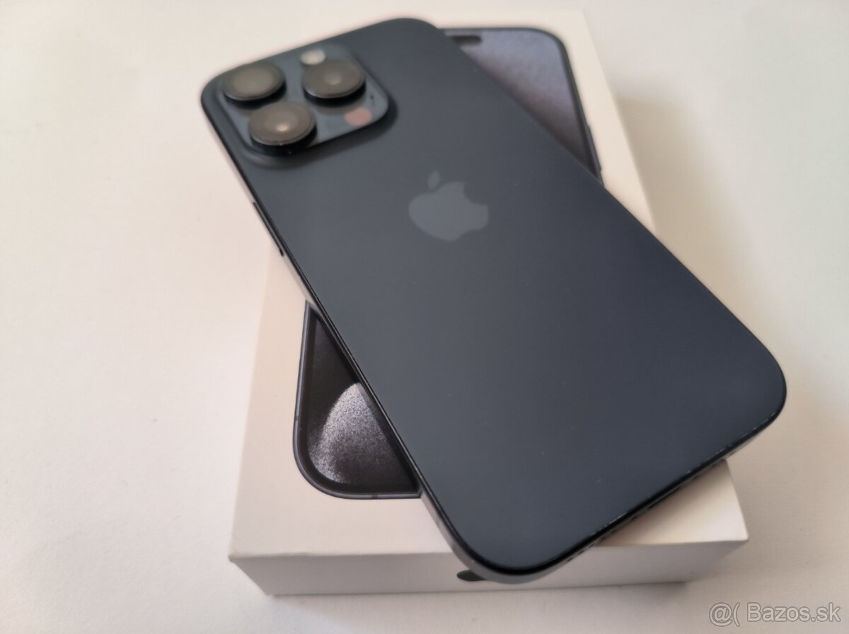 apple iphone 15 PRO 128gb Blue Titanium / Batéria 87% - 8
