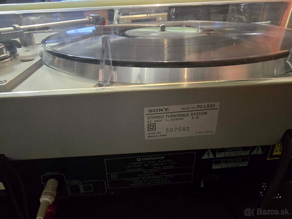 SONY PS-LX33 direct drive, full automat gramofón - 8