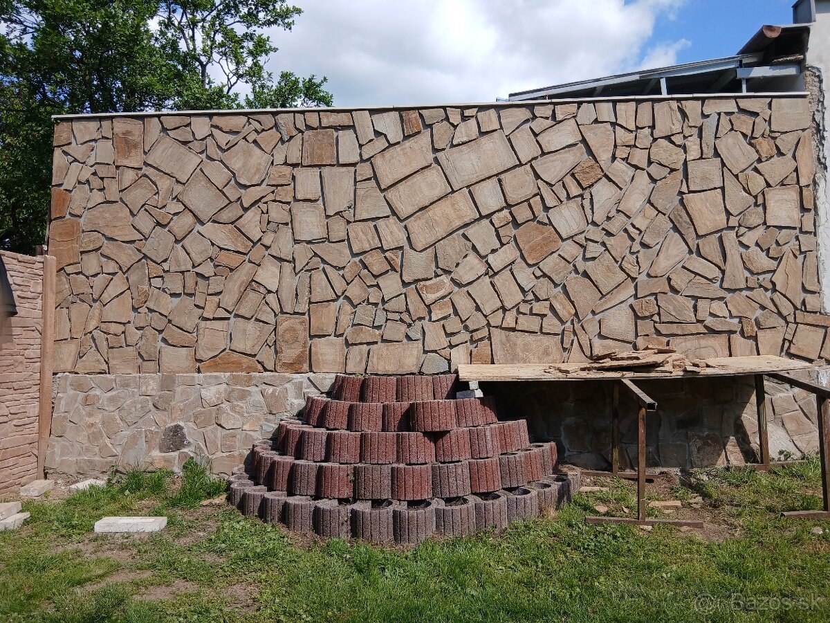 Štiepenie kameň pieskovec - 8