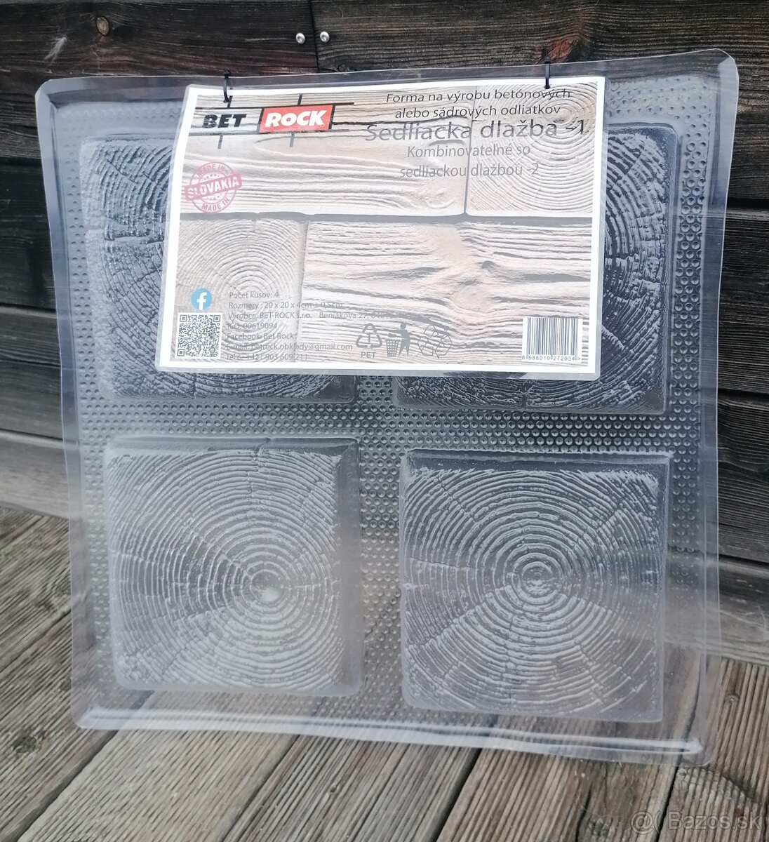 Forma na sedliacku drevenú dlažbu - 8