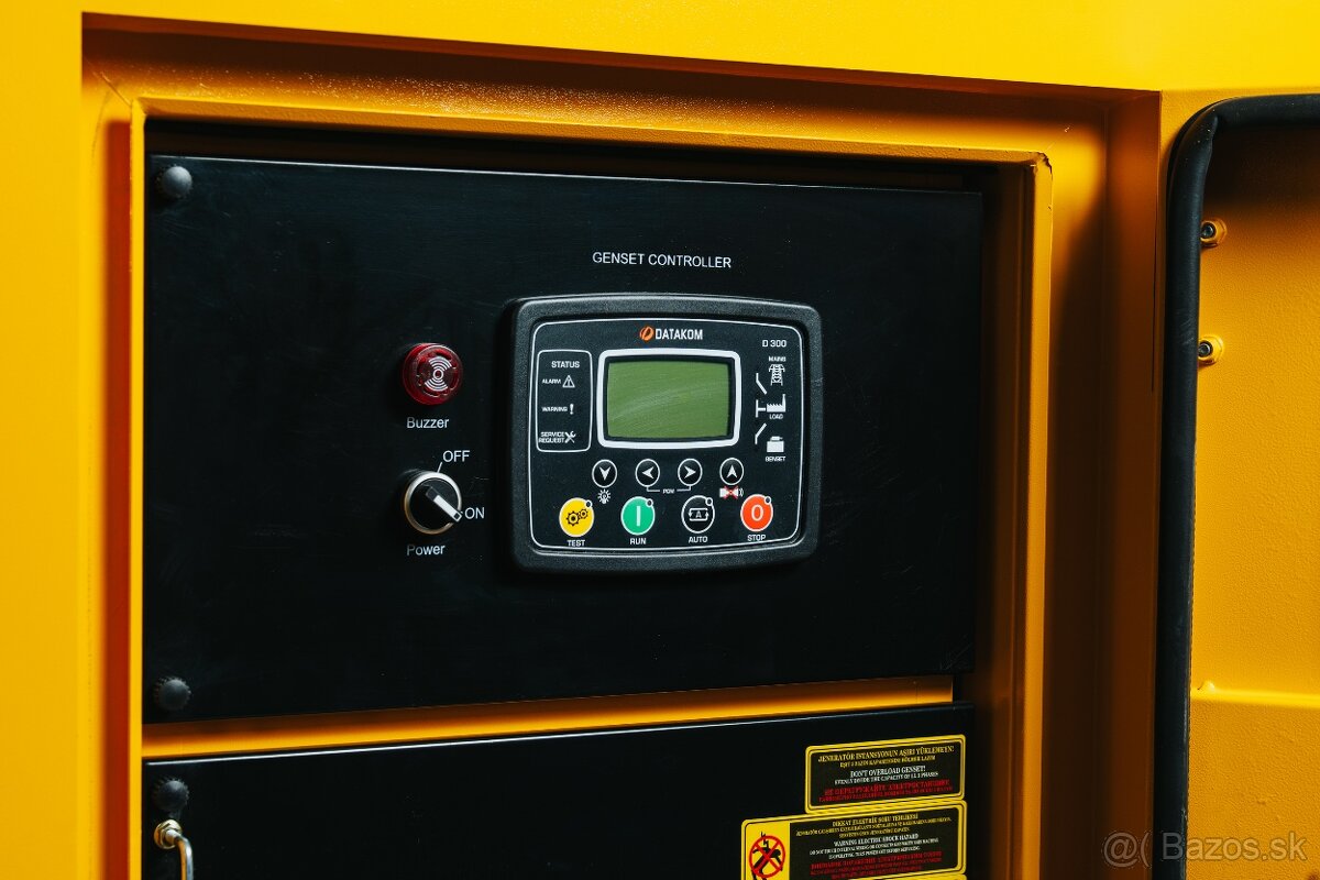 Naftová elektrocentrála PDE-66 kVA s ATS. - 8